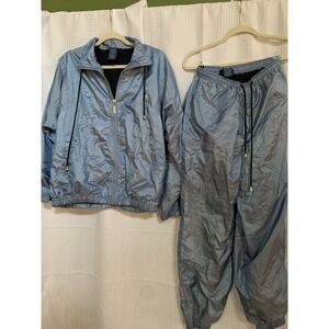 Catalina Womens Two Piece Blue Medium Athletic Suit